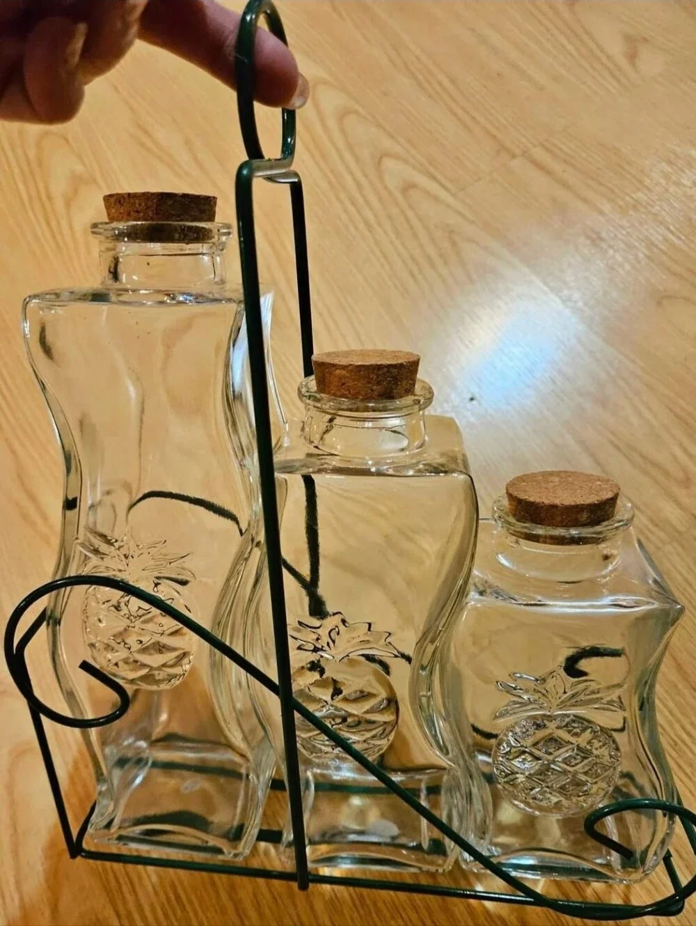 Alco Countryside 4 pc. Glass Pineapple Storage Set